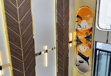 DECOR ỐP TƯỜNG VÁCH THÔNG TẦNG