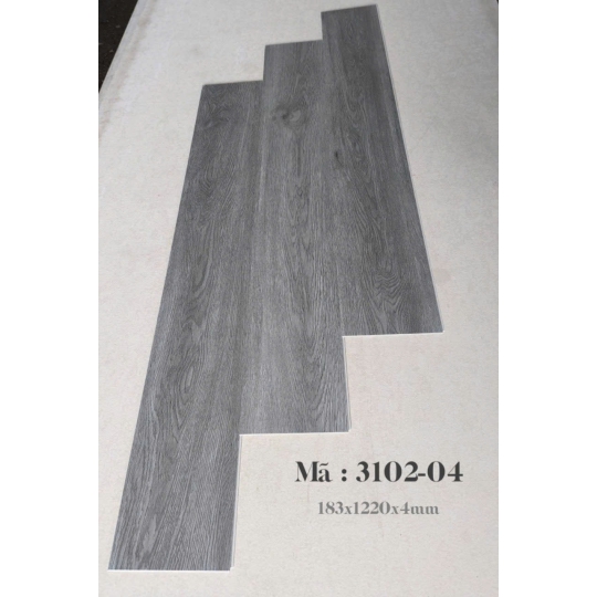 Sàn Nhựa Hèm Khóa 4mm 3102-04