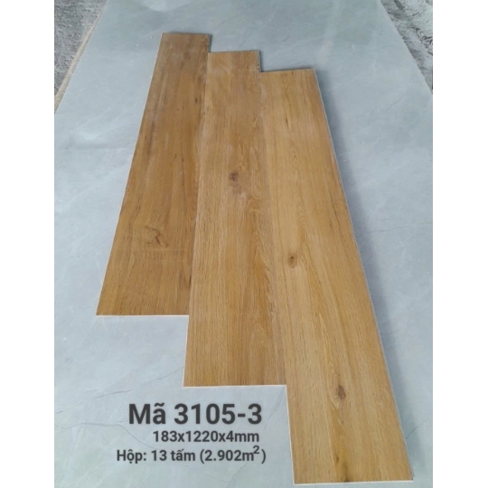 Sàn Nhựa Hèm Khóa 4mm 3105-3