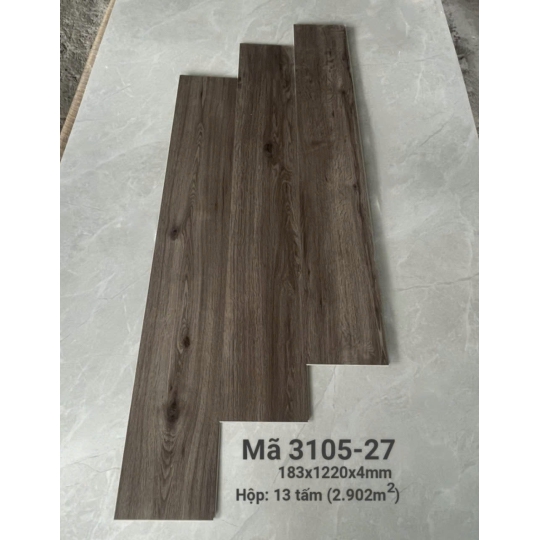 Sàn Nhựa Hèm Khóa 4mm 3105-27