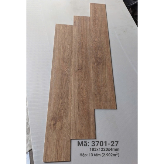 Sàn Nhựa Hèm Khóa 4mm 3701-27