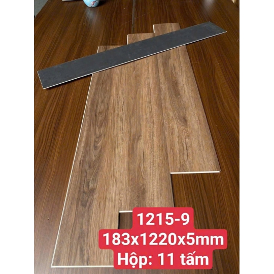 Sàn Nhựa Hèm Khóa 5mm form sẵn 1215-9