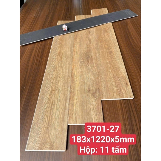 Sàn Nhựa Hèm Khóa 5mm form sẵn 3701-27