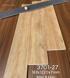Sàn Nhựa Hèm Khóa 7mm form sẵn 3701-27