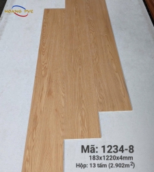 Sàn Nhựa Hèm Khóa 4mm 1234-8