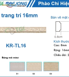 Viền Trang Trí 16mm KR-TL16
