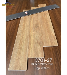Sàn Nhựa Hèm Khóa 7mm form sẵn 3701-27