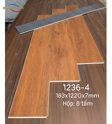 Sàn Nhựa Hèm Khóa 7mm form sẵn 1236-4